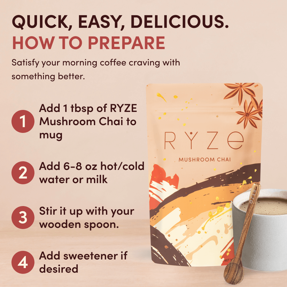 RYZE 20-Serving Mushroom Chai