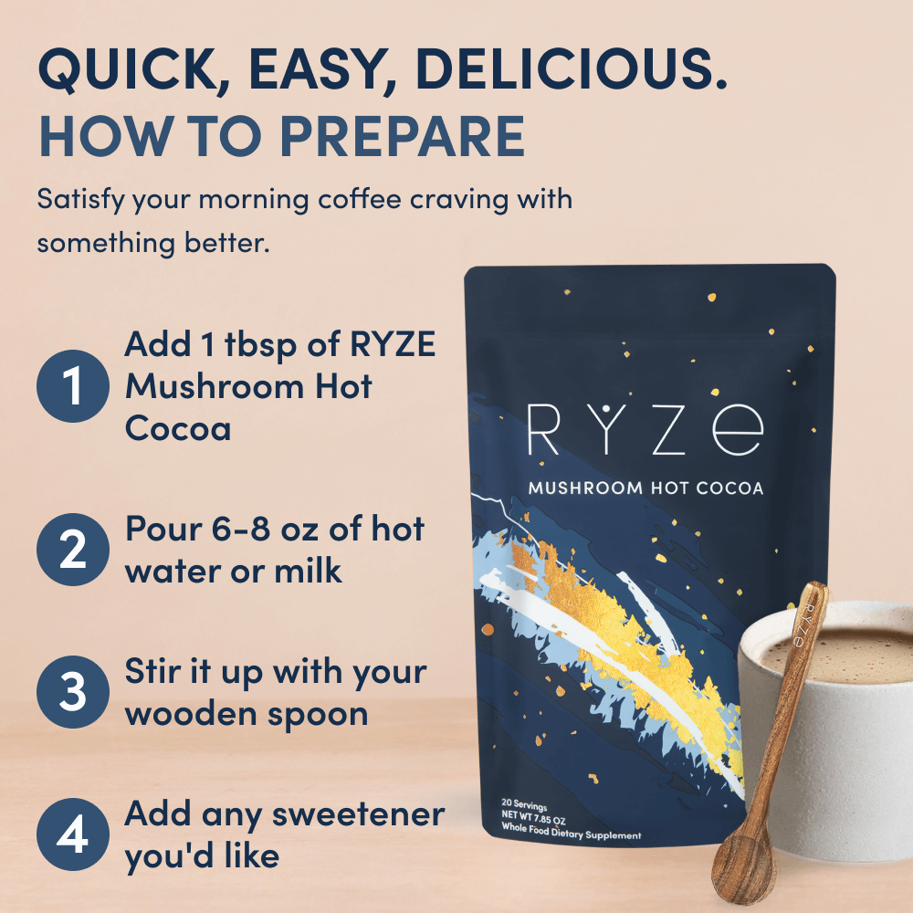 RYZE 20-Serving Mushroom Hot Cocoa