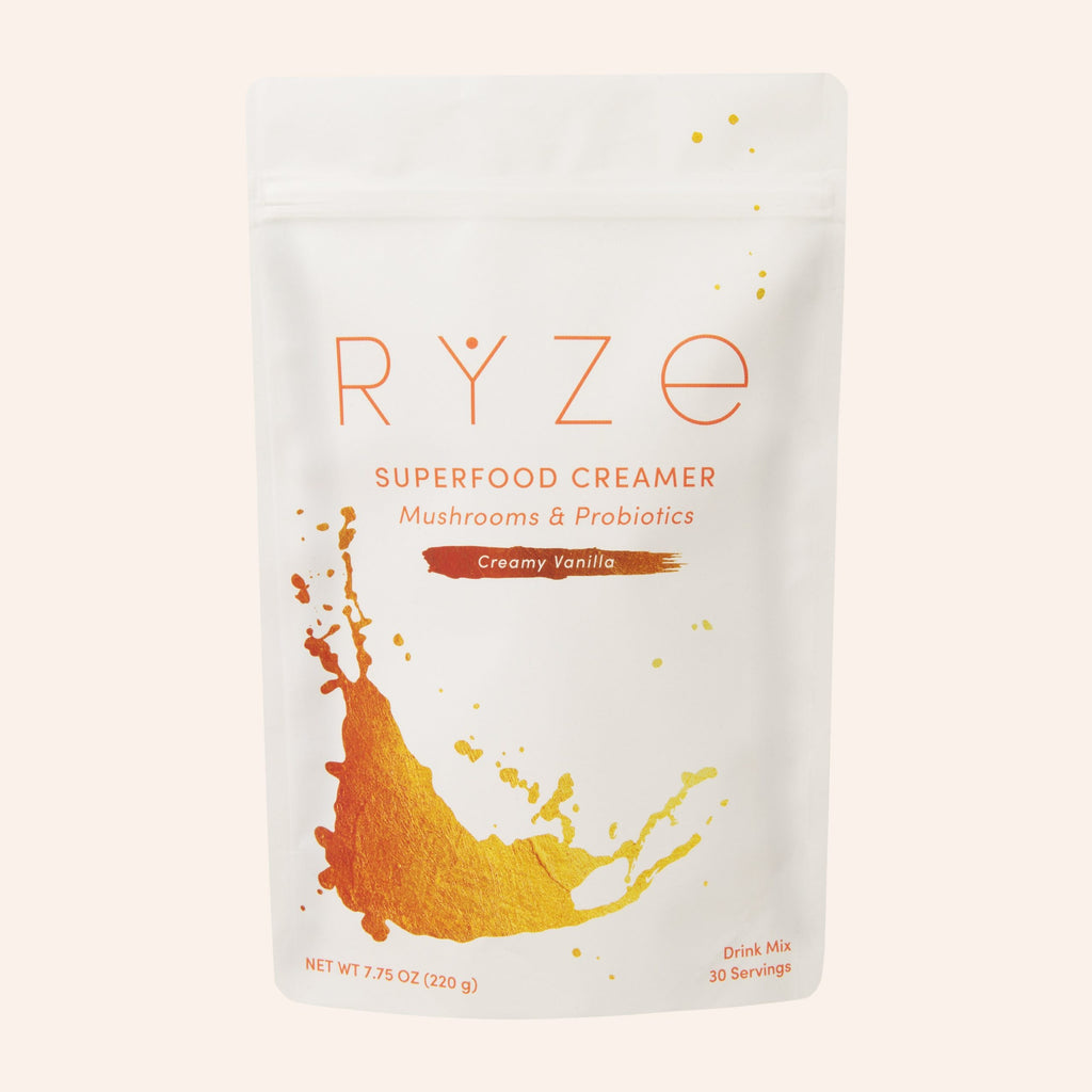 RYZE Superfood Creamer for Daily Coffee (30 Servings)