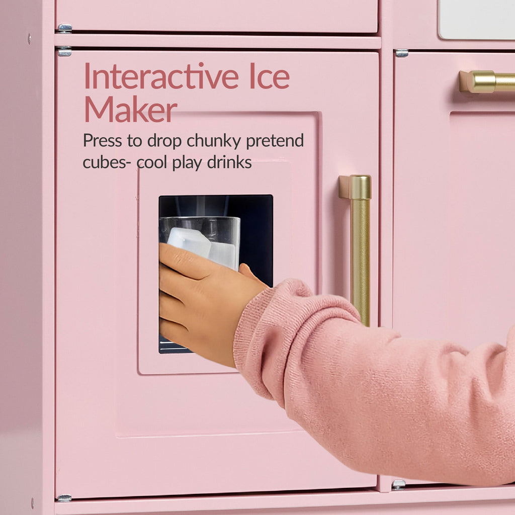 Pretend Play Kitchen with Framed Chalkboard