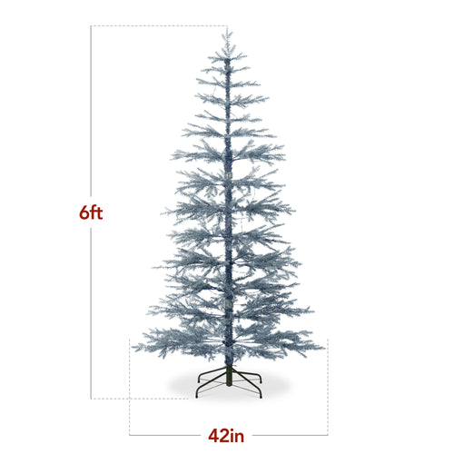Pre-Lit Sparse Christmas Tree w/ 2-in-1 LED Lights Cordless Connection